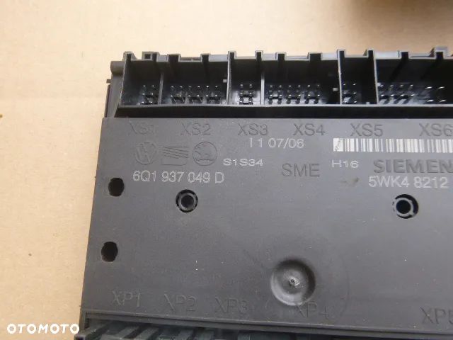 ZESTAW STARTOWY STACYJKA KOMPUTER IMMOBILIZER LICZNIK VOLKSWAGEN POLO 9N LIFT 1.2 05- - 19