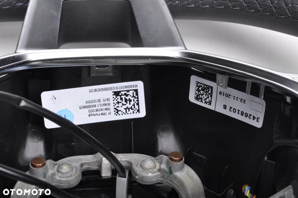 RENAULT CAPTUR II KIEROWNICA SKÓRZANA JAK NOWA - 4
