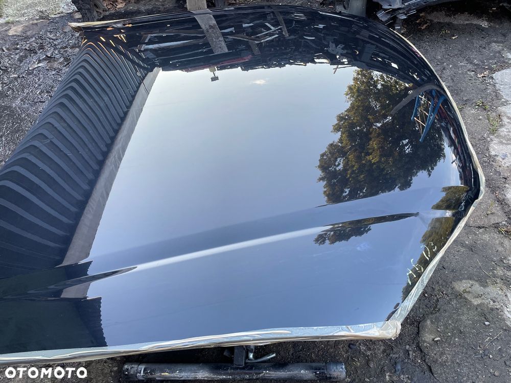 POKRYWA SILNIKA MASKA PRZÓD AUDI A8 D3 4E0 4E0010333 CZARNY METALIK - 14
