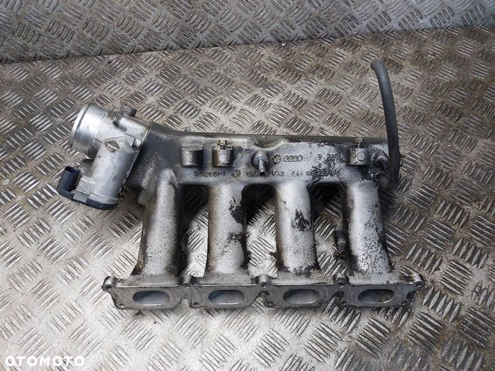 KOLEKTOR SSĄCY + PRZEPUSTNICA AUDI A3 8L 1.8 T 06A133223BQ TB0042 - 1