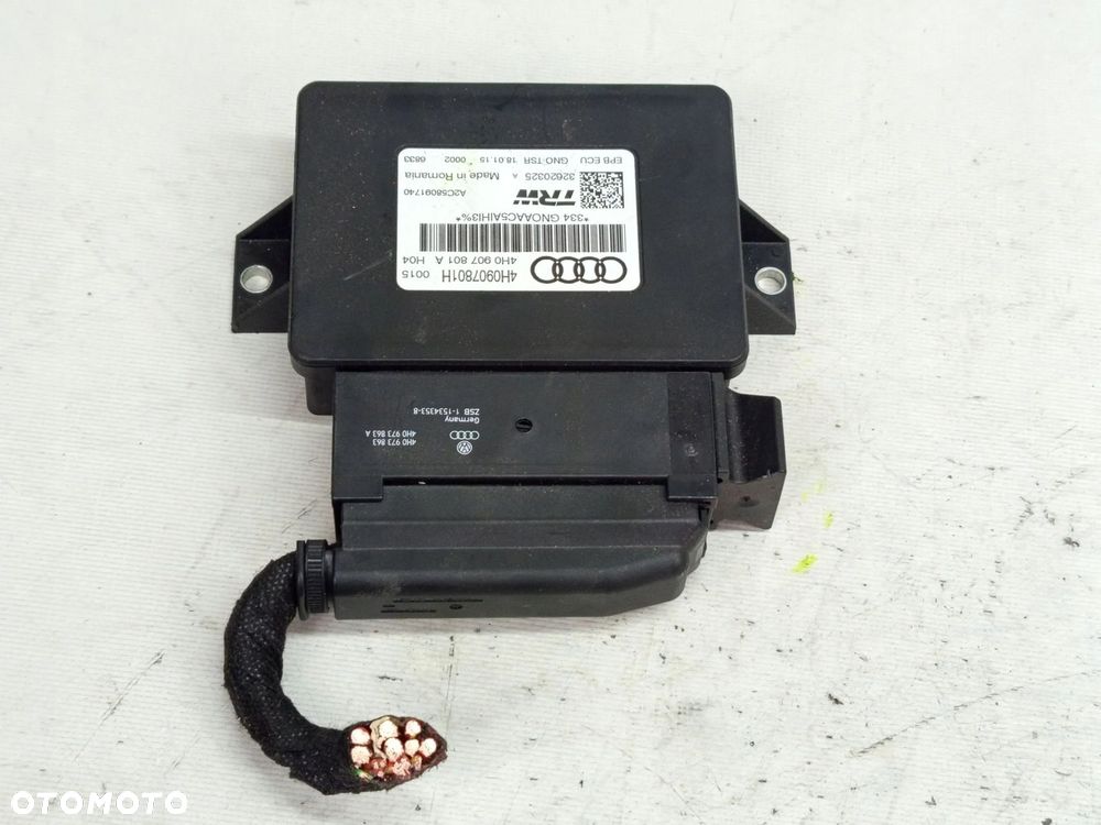 MODUŁ STEROWNIK HAMULCA RĘCZNEGO AUDI A6 C7 4H0907801H - 2