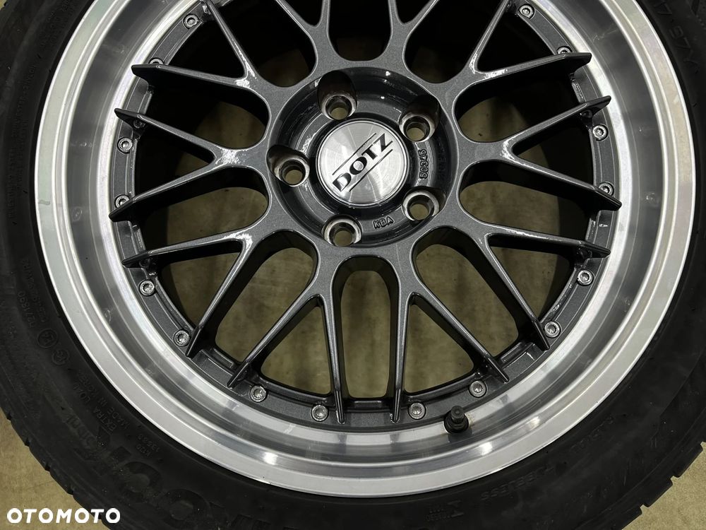Felgi aluminiowe VW Volkswagen Audi Seat Skoda r17 cali 7,5jx17 ET48 5x112 DOTZ REVVO DARK polerowan - 16