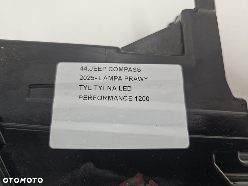 JEEP COMPASS 2025- LAMPA PRAWY TYŁ PRAWA TYLNA LED PERFORMANCE 9856777780 - 8