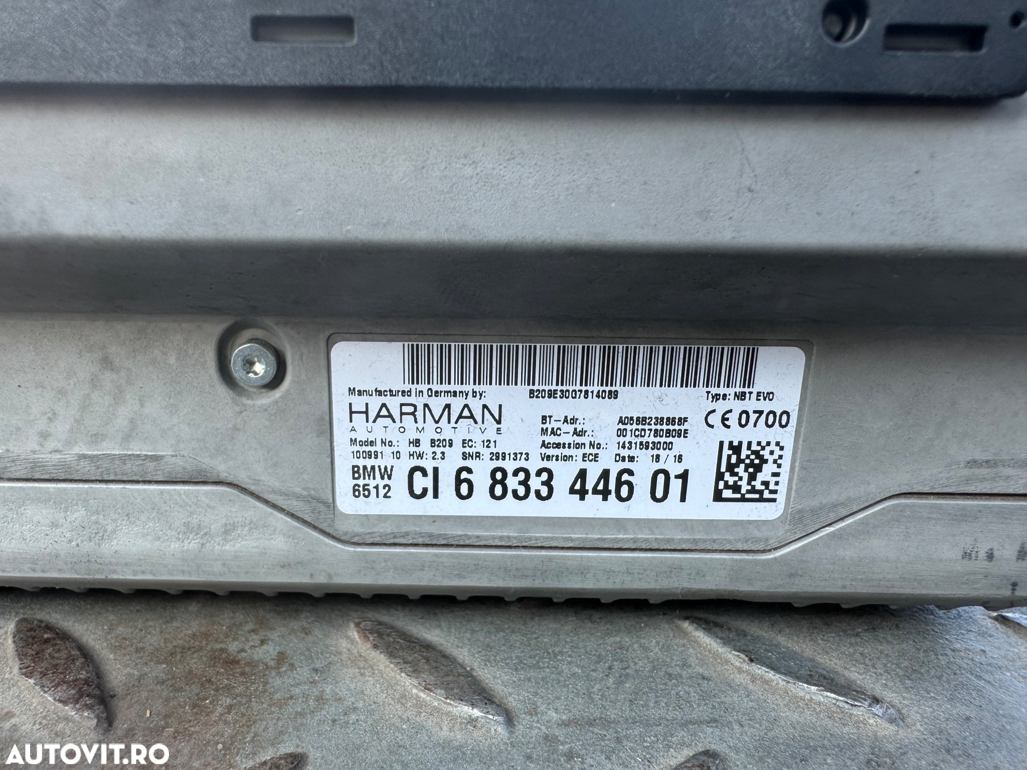 Unitate navigatie nbt evo bmw g11 g12 g30 g31 - 3