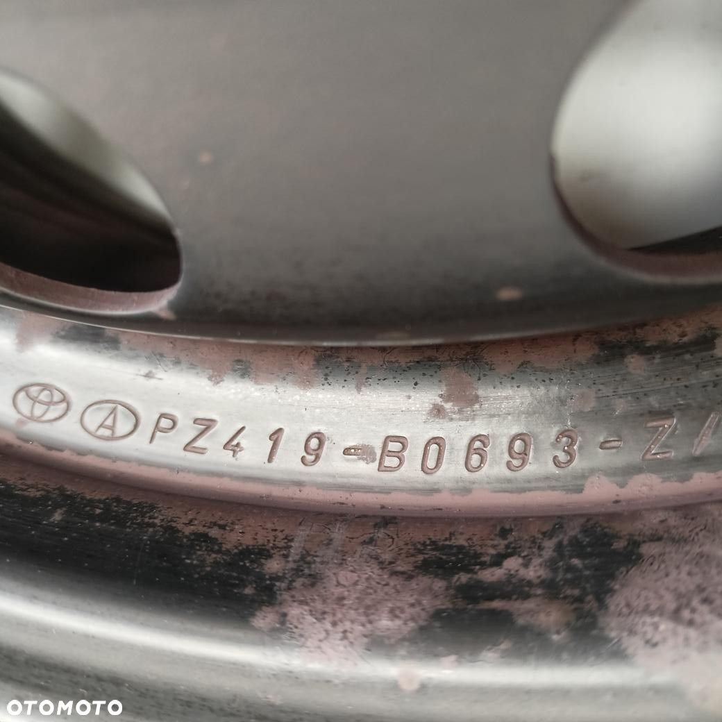 Felgi 4x100 15 Toyota Yaris Aygo 4szt (F4954) - 5