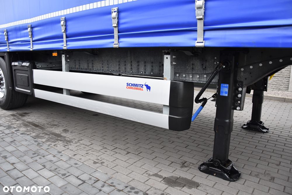 Schmitz Cargobull FIRANA / 240 TYŚ KM PRZEBIEGU! / DACH PODNOSZONY / OŚ PODNOSZONA / WAGA WABCO / STAN JAK FABRYCZNIE NOWY ! ! ! - 8