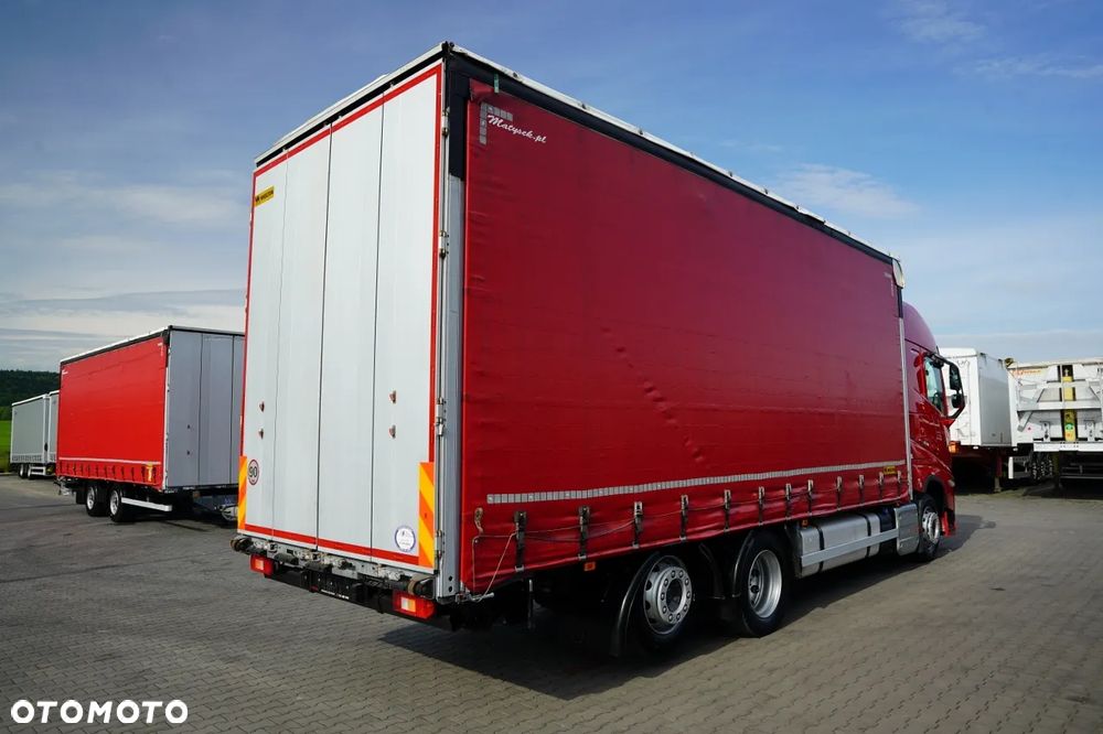 Volvo FH 460 / FIRANKA 7,4 M / I-SAVE / KLIMA POSTOJOWA / OŚ PODNOSZONA / SKRĘTNA / PLANDEKA ZBROJONA - 4