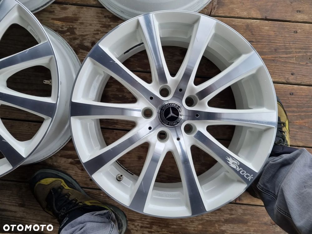 AUDI A5,A4 B8 ALLROAD,MERCEDES C,CLC,BMW g20,G30 7,5x17 ET35 5X112 bdb stan - 6
