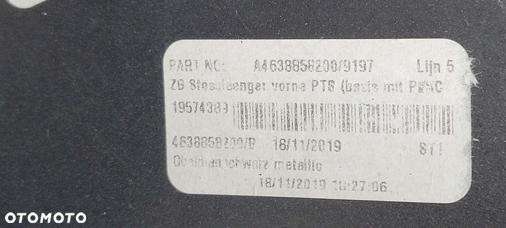 ZDERZAK PRZÓD PRZEDNI MERCEDES G-KLASA W463 AMG 2018- A4638858100 - 11