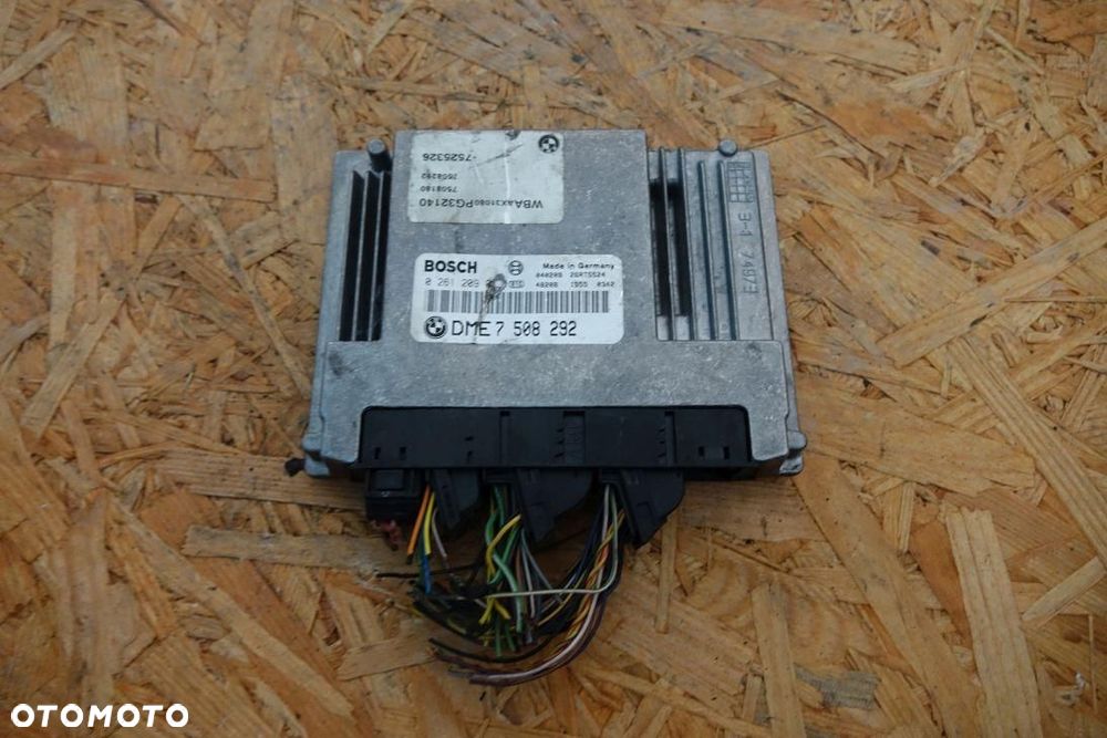 STEROWNIK SILNIKA ECU KOMPUTER BMW 3 E46 1.8 7508292 - 1