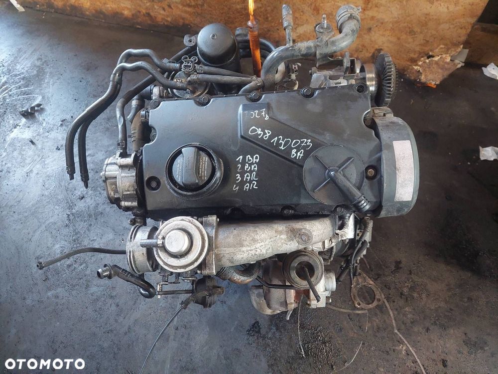 SILNIK DIESEL + POMPOWTRYSKI TURBO SKODA SUPERB I 1.9 TDI 130 KM AWX - 6