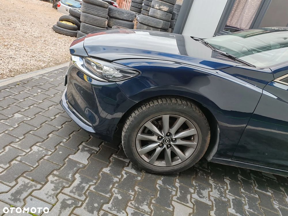 Kompletny przód maska zderzak lampy błotnik przedni 42M Mazda 6 GL18-24 - 8