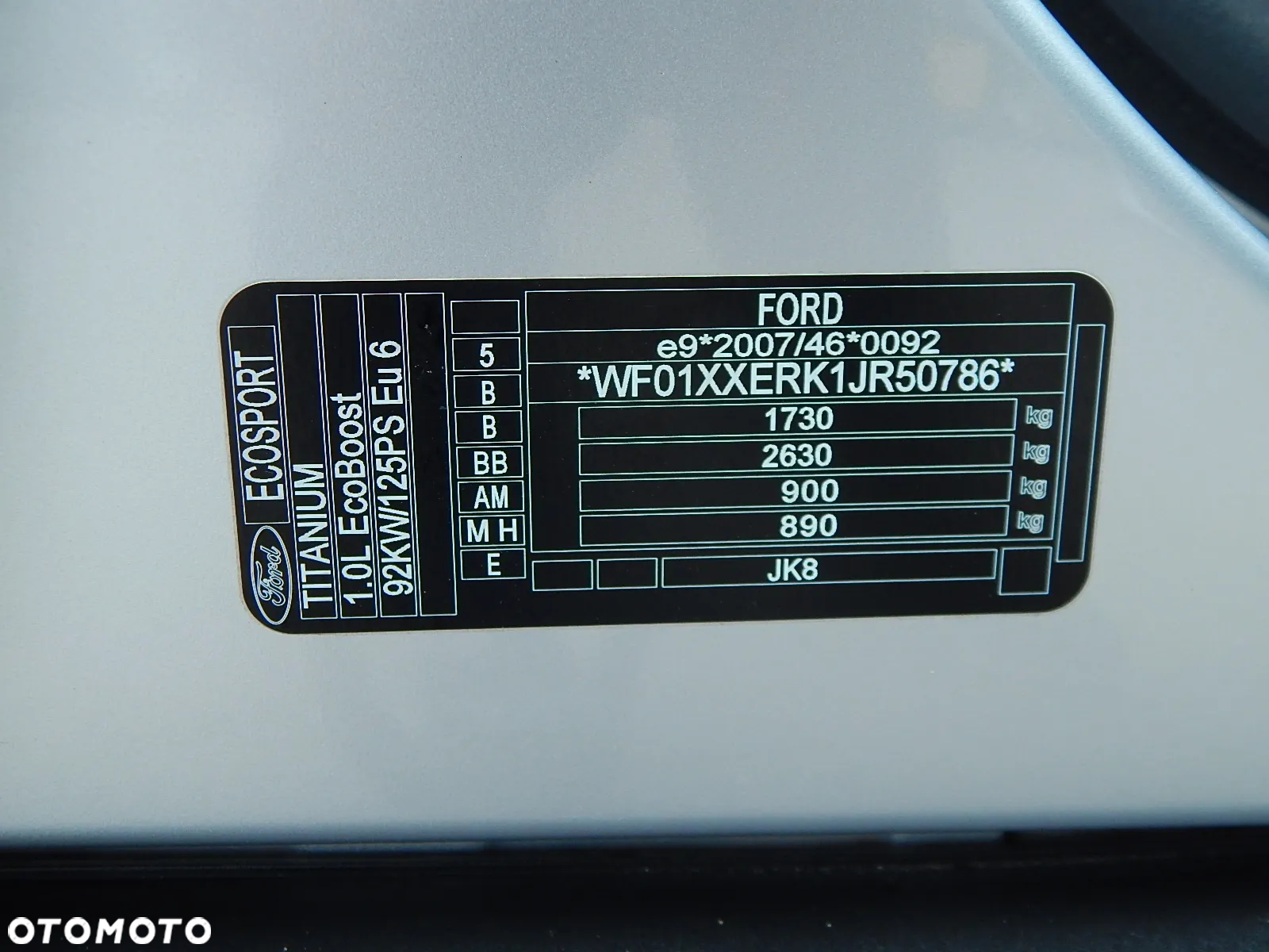 Ford EcoSport 1.0 EcoBoost GPF Navi Edition ASS - 37
