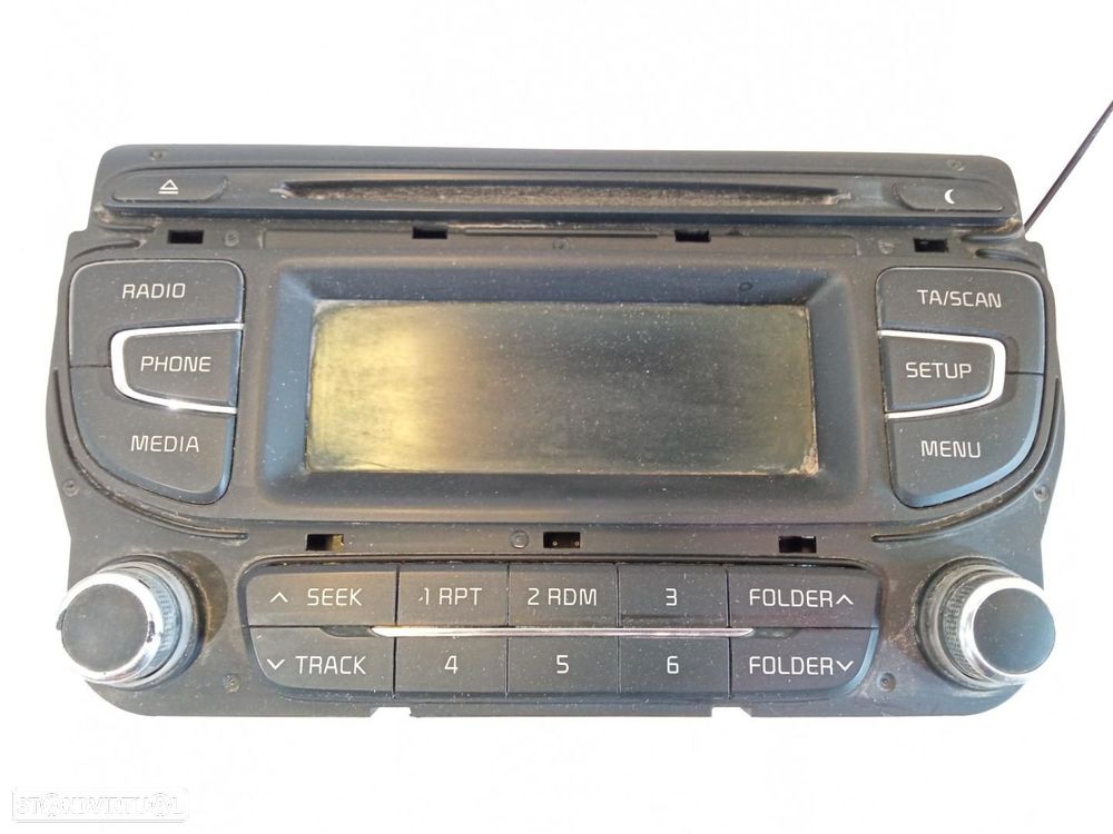 SISTEMA DE ÁUDIO RÁDIO CD KIA CEED JD - 1