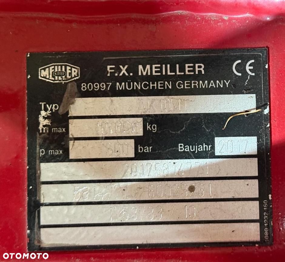 MAN 15.250 TGM bramowiec, MEILLER, pilot, 234 t.km.! - 19