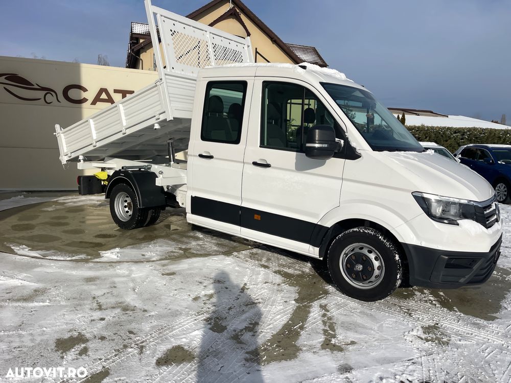 Volkswagen Crafter Doka 6LOCURI  PUNTE DUBLA  BASCULABIL - 2