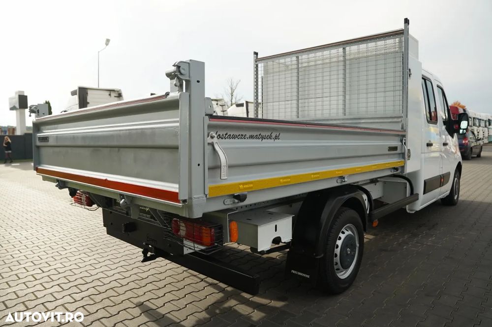 Renault MASTER / BASCULABILĂ - 2,8 m / CABINĂ DUBLĂ - 6 LOCURI / MANUALĂ / IMPORT - 22