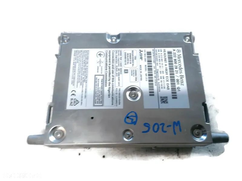 MERCEDES C-KL W205 19r WYŚWIETLACZ NAWIGACJA RADIO A2059000441 A2229002921 - 4