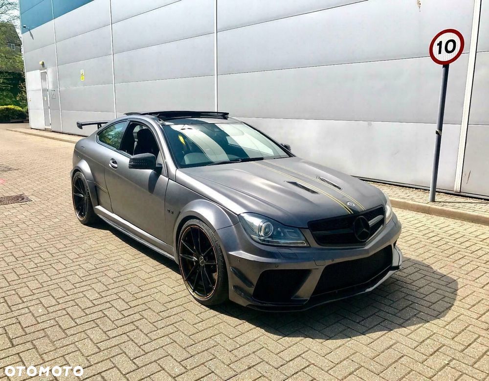 MERCEDES C KLASA W204 COUPE BLACK SERIES BODY KIT ZESTAW OSPOILEROWANIA - 2