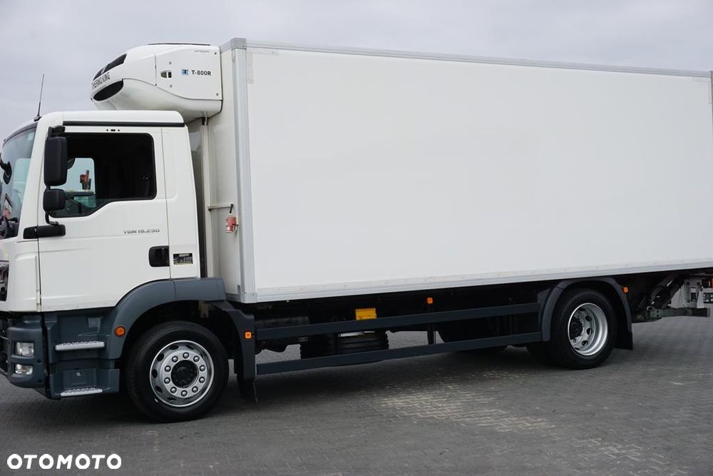 MAN TGM / 18.290 / EURO 6 / CHŁODNIA + WINDA / ŁAD. 8 740 KG / 15 PALET - 15