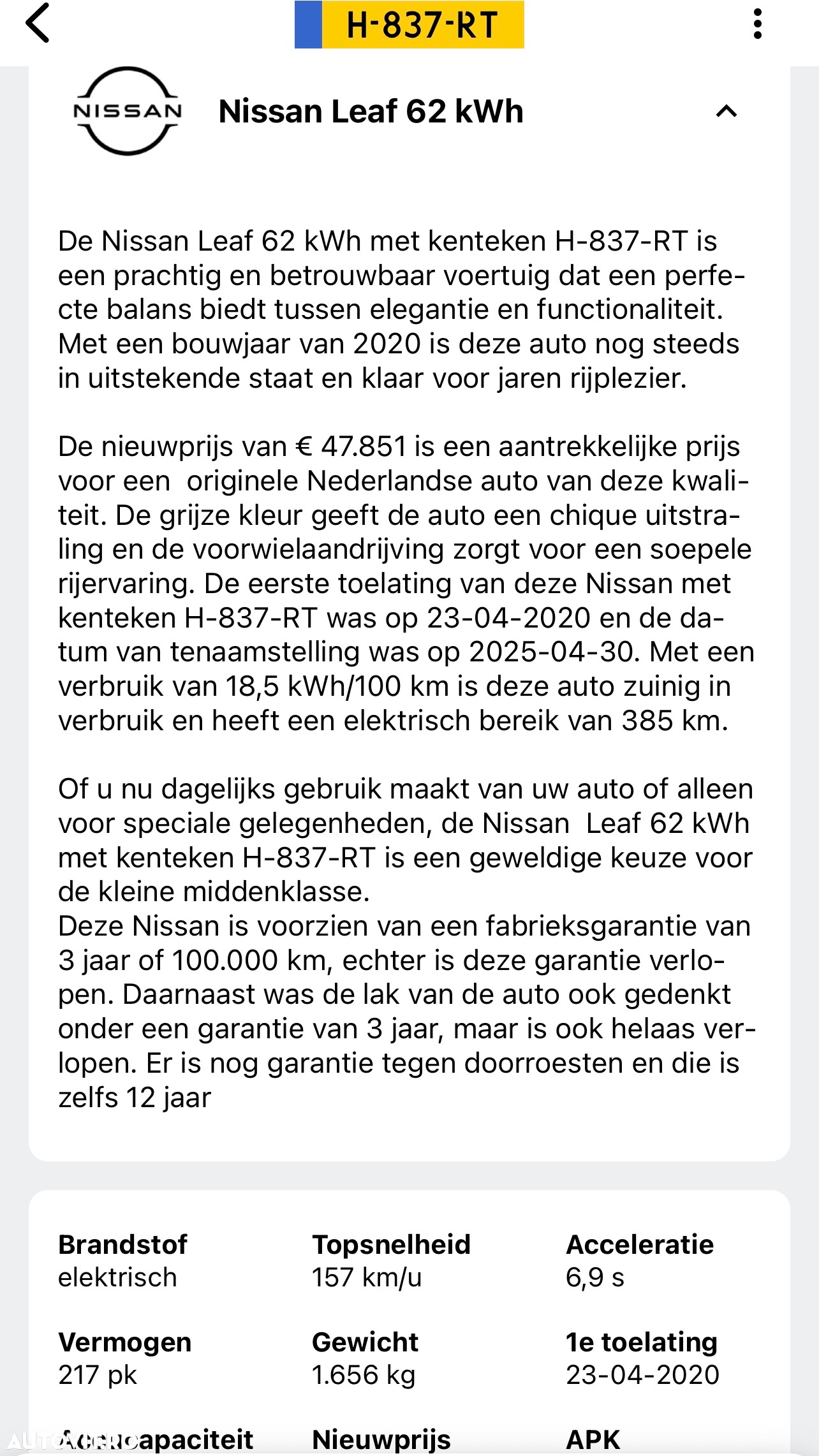 Nissan LEAF 62 kWh e+ Tekna - 8