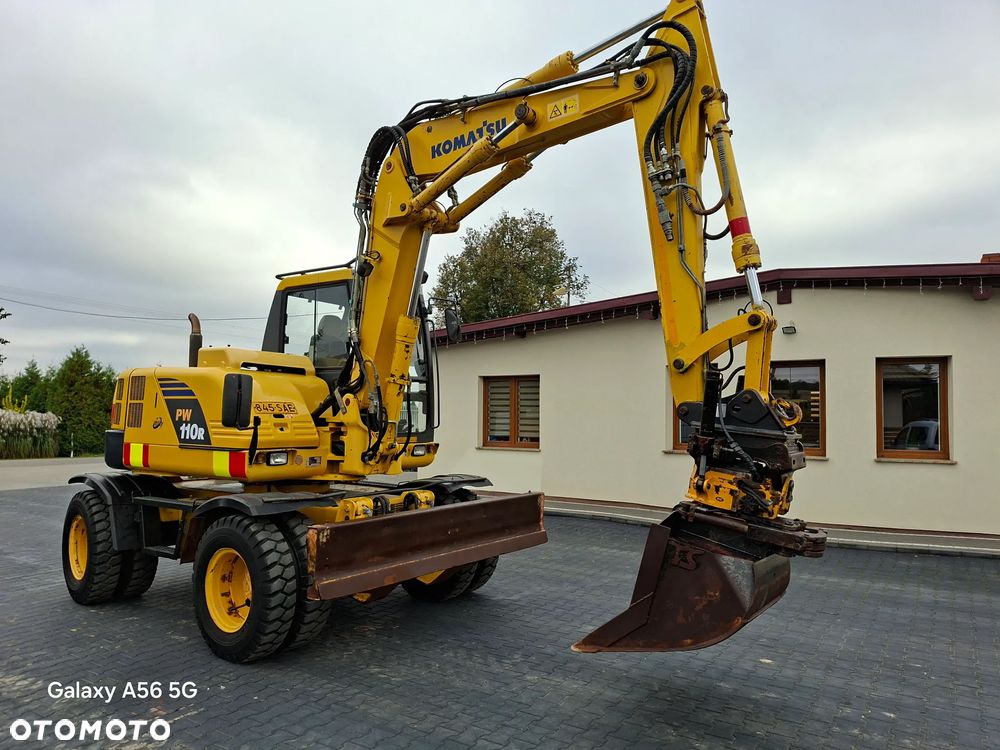Komatsu PW110 ROTOTILT ze szczypcami - 6