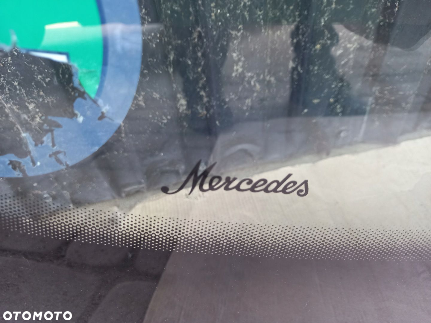 Szyba czołowa przód oryginał MERCEDES C-KLASA 22r - 2