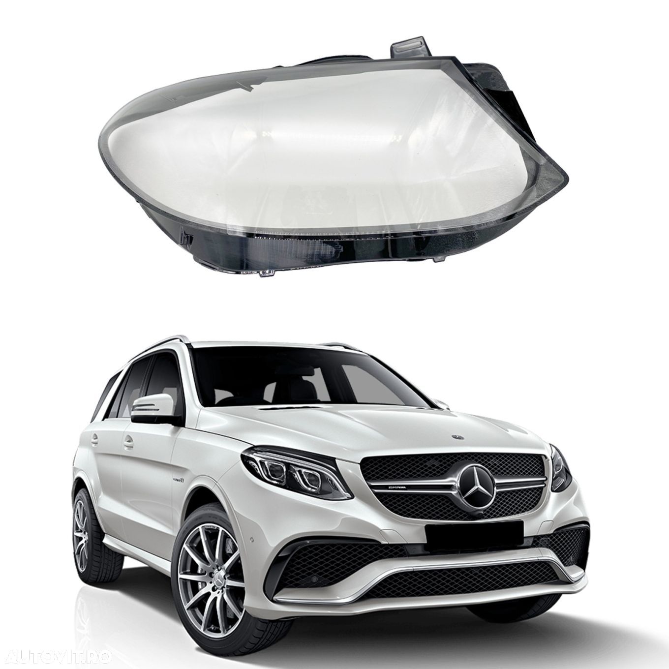 Sticla Far Dreapta Mercedes-Benz GLE-Class W166/C292 2015 2016 2017 20 - 1