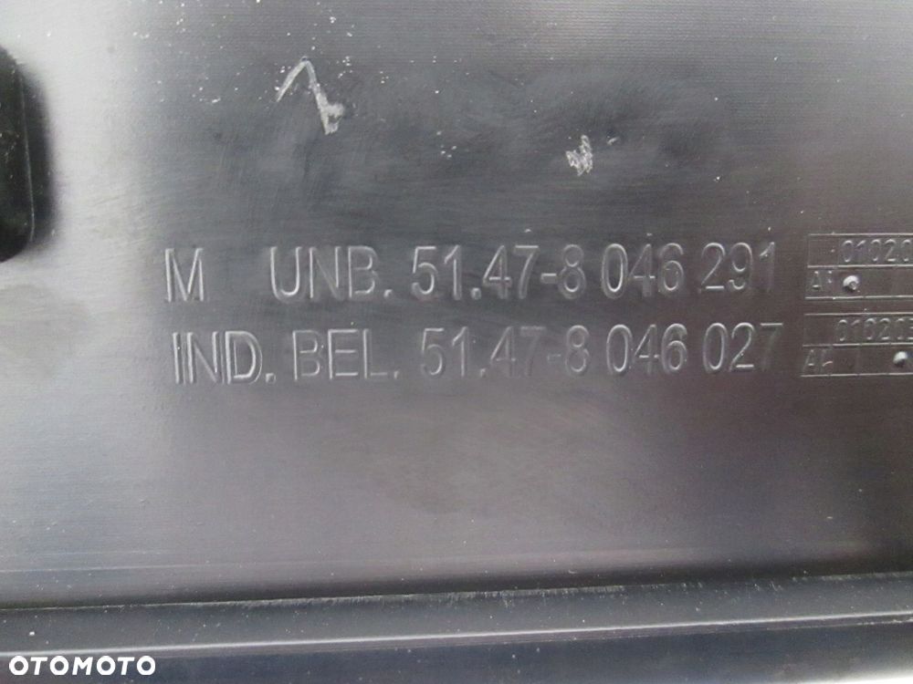 BMW F02 LISTWY WEWNĘTRZNE NAKŁADKI LED KPL - 4