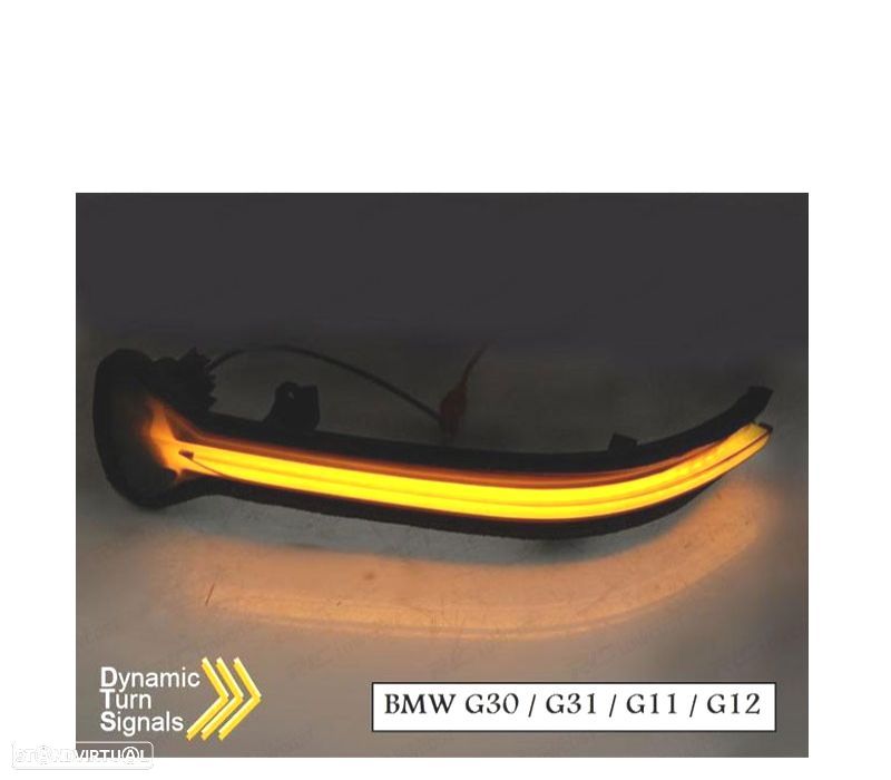 PISCAS LATERAIS LED BMW G30 G31 G11 G12 G14 G15 G16 G20 DINAMICOS - 3