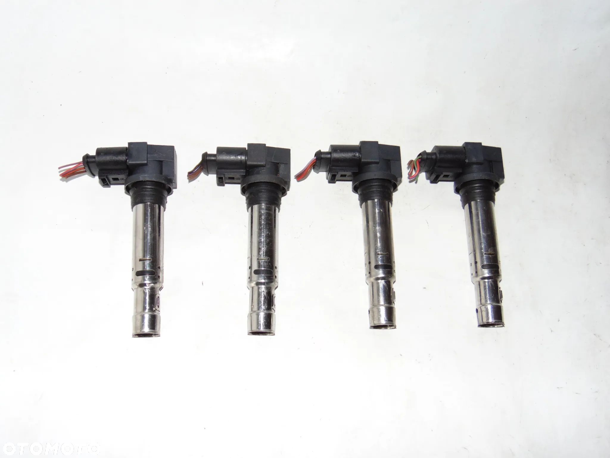 KOMPLET cewki zapłonowe cewka zapłonowa 0986221023 VW Volkswagen Golf 4 IV Polo Fabia I Seat Ibiza Leon benzyna 1.4 - 1