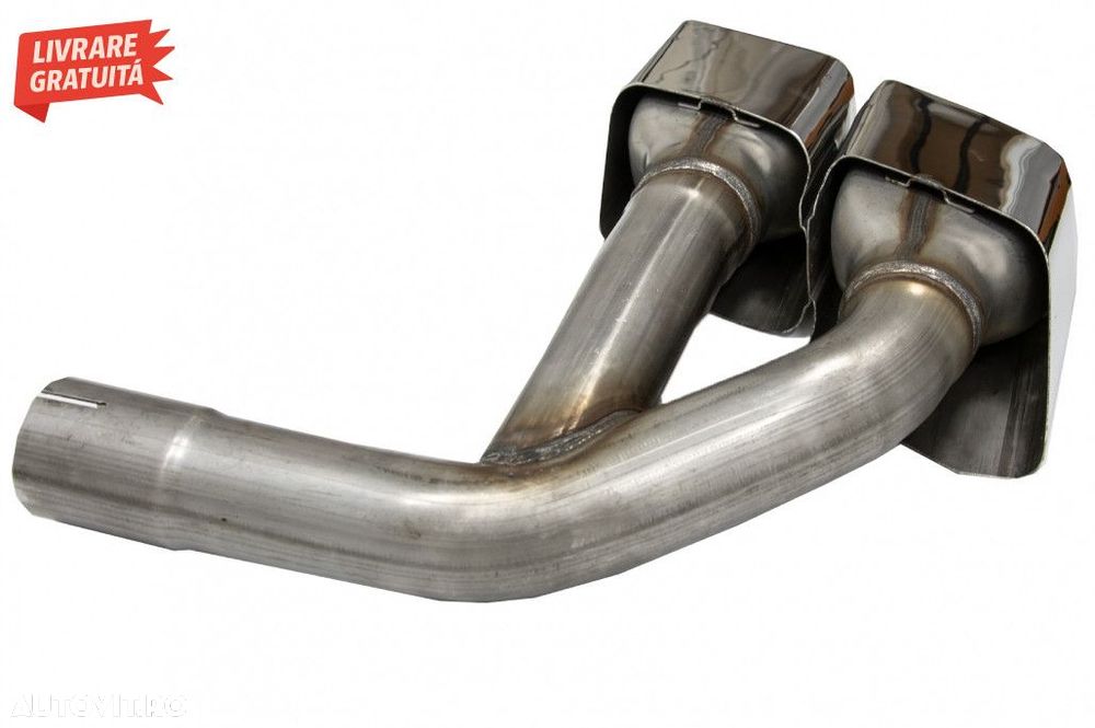 Ornamente toba Audi Q7 4M (2015-2019) SQ7 Design Chrome doar pentru Be - 6