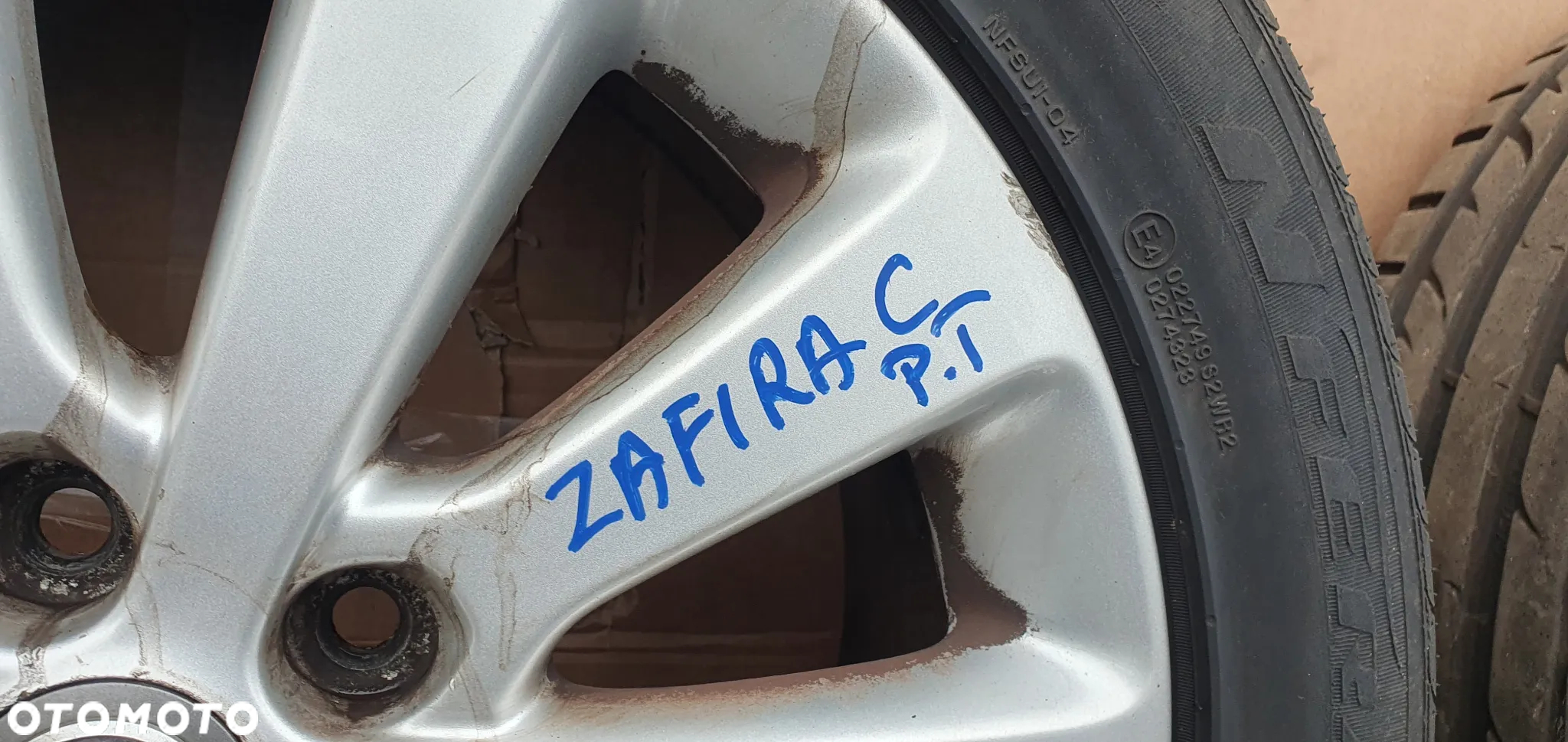 Alufelgi z oponami alusy 5X115 6J ET44 R17 Opel Zafira C 0P044 K3 0P044 K3 - 12
