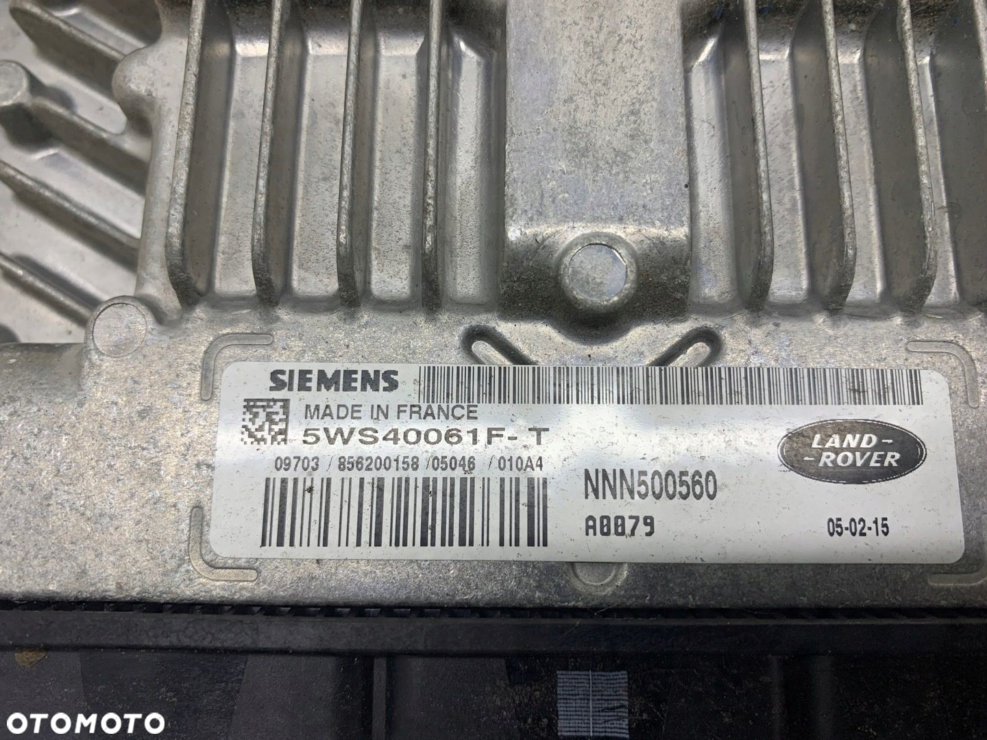 KOMPUTER STEROWNIK SILNIKA NNN500560 RANGE ROVER SPORT I L320 2.7 TD 05-13 - 4