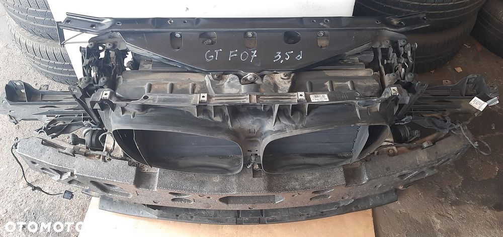 Wzmocnienie czołowe pas przedni kompletny  z chłodnicami BMW 5GT F07 3.5l. diesel  przed liftingiem - 2