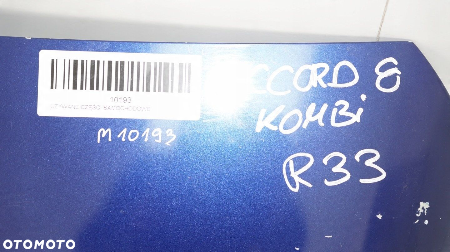 SPOILER KLAPY TYŁ HONDA ACCORD VIII KOMBI 08-11R - 2