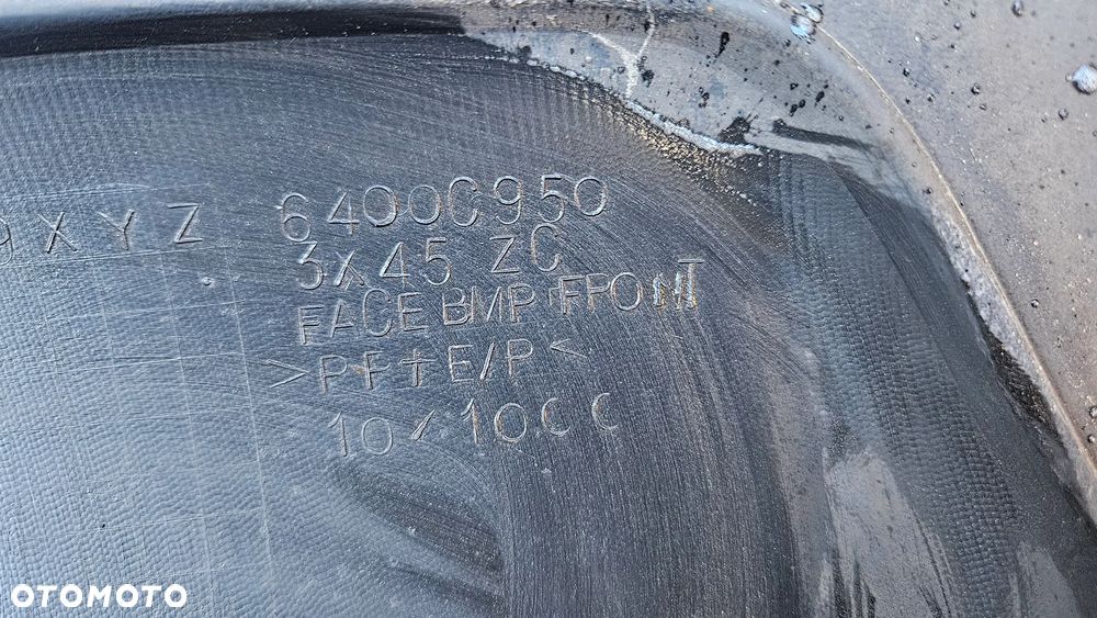 MITSUBISHI ASX ZDERZAK PRZEDNI PRZÓD KOMPLETNY CHROM HALOGENY GRILL 64000950 - 9