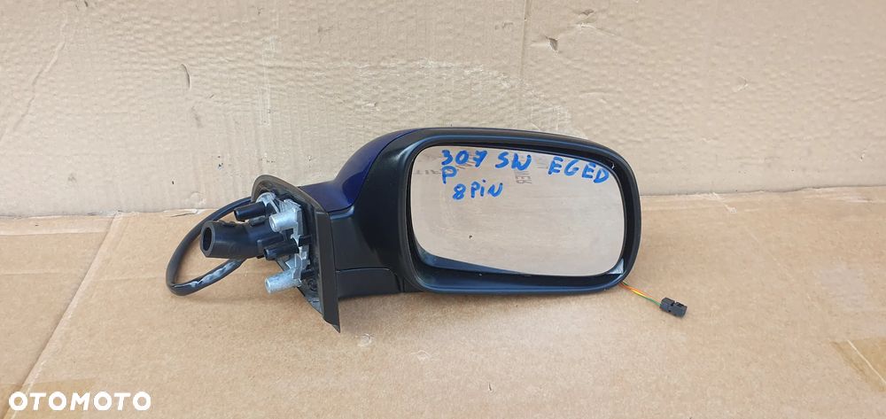 Lusterko prawe elektryczne 8 PIN Peugeot 307 SW EGED - 6