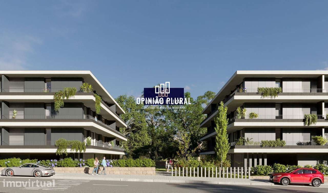 Conforto e Modernidade: Apartamento T2 Novo na Madalena - Grande imagem: 3/17