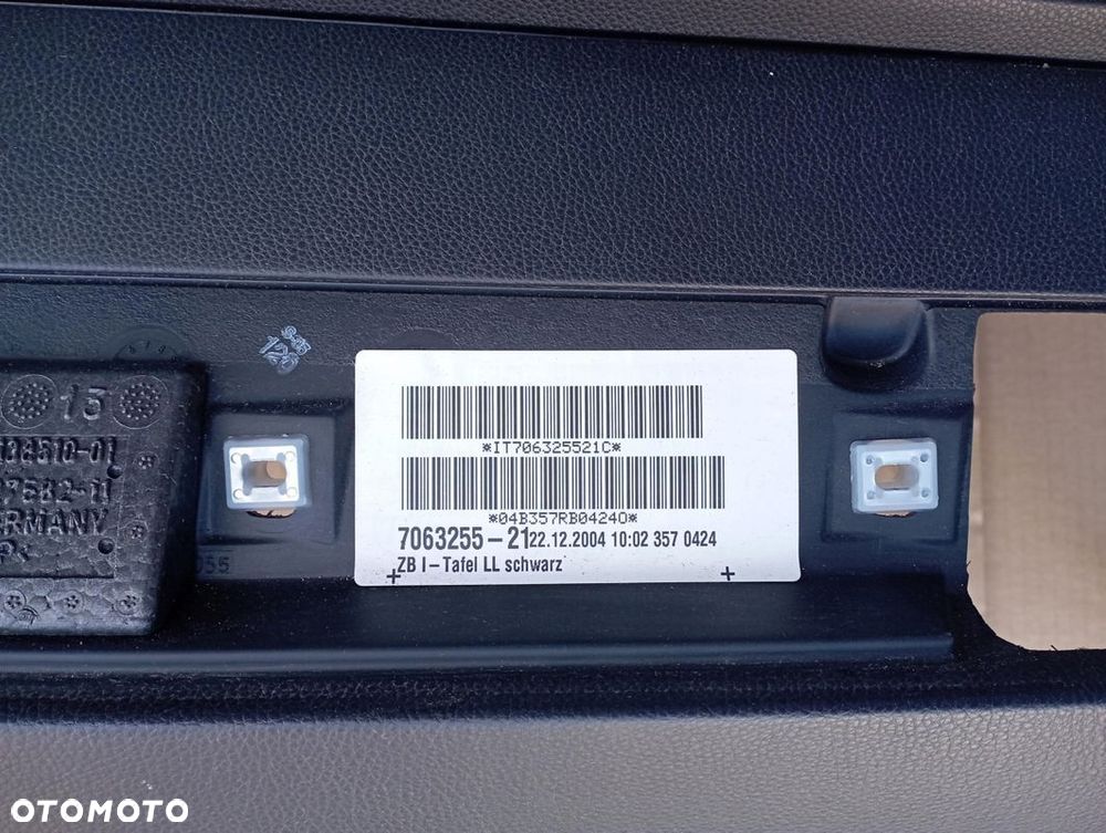 BMW E60 E61 KONSOLA AIRBAG DEMONTAŻ ORYGINAŁ PODUSZKI SENSOR PASY KOMPLET - 4