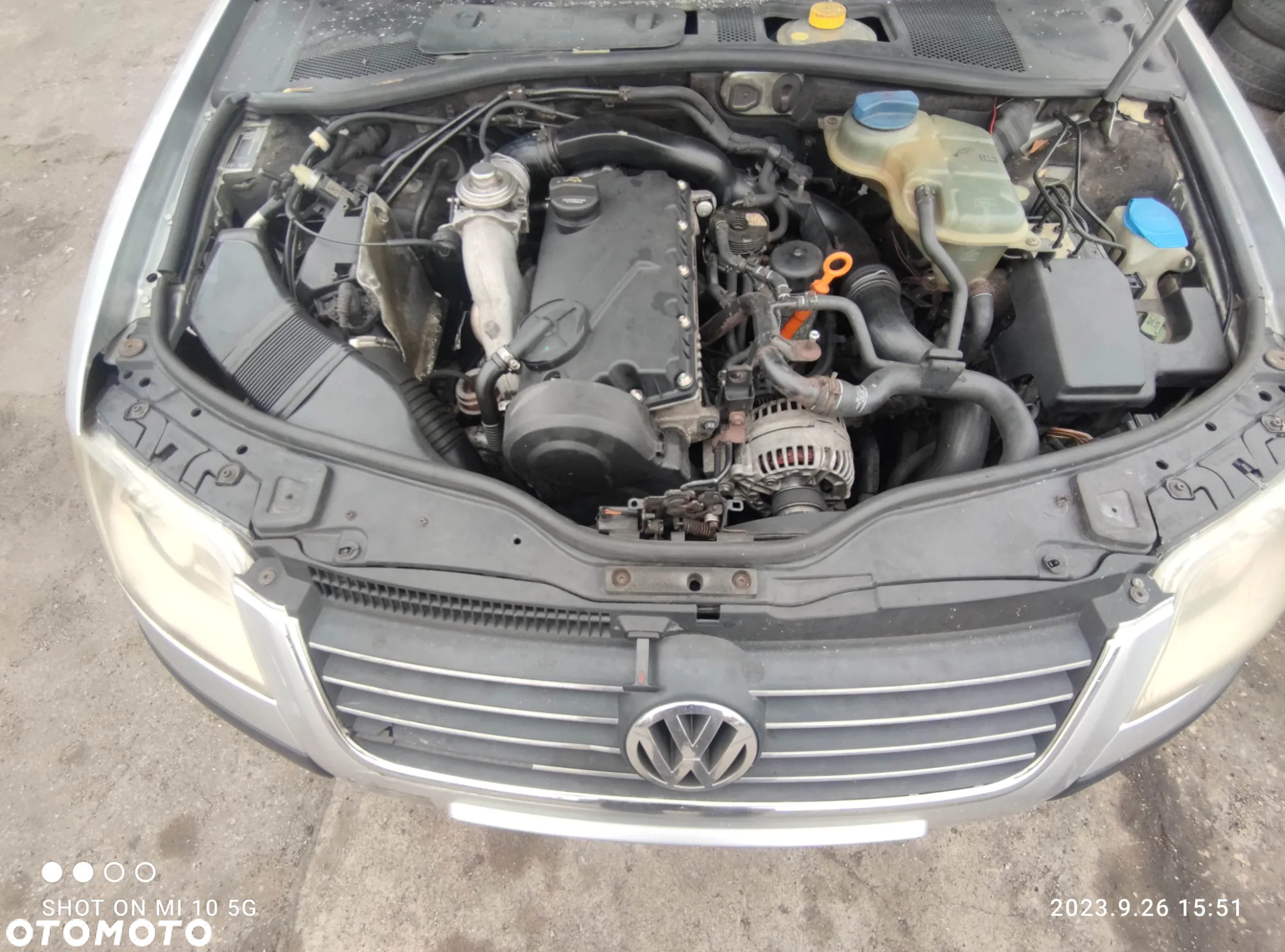 VW Passat B5 kombi silnik 1.9 TDI AVF na części - 5