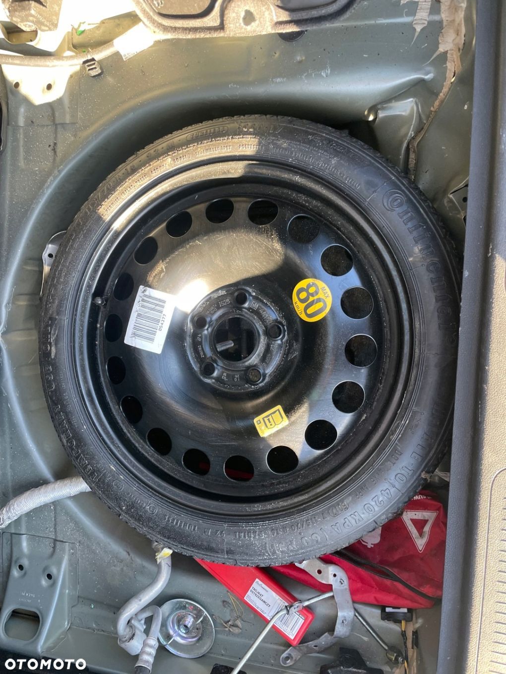 Opel Astra K Koło zapasowe dojazdowe 2160162 16" 5x105 - 1