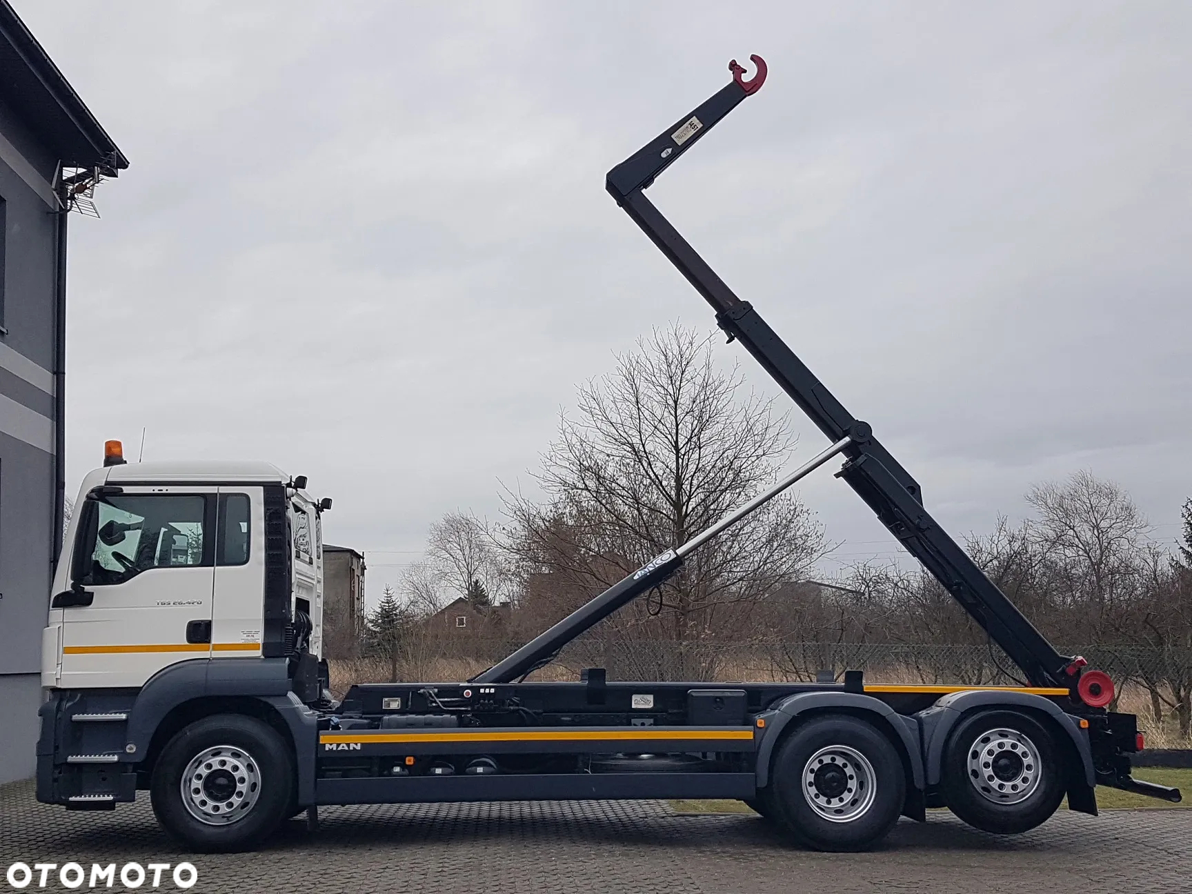 MAN TGS 26.420 E6 HAKOWIEC HS20 6x2 3-OSIE KLIMA - 13