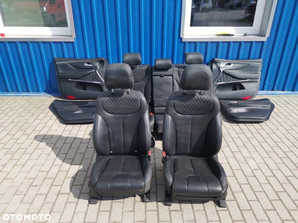 HYUNDAI SANTA FE IV KOMPLET FOTELI SKORA FOTELE KANAPA BOCZKI 7 OSÓB - 2