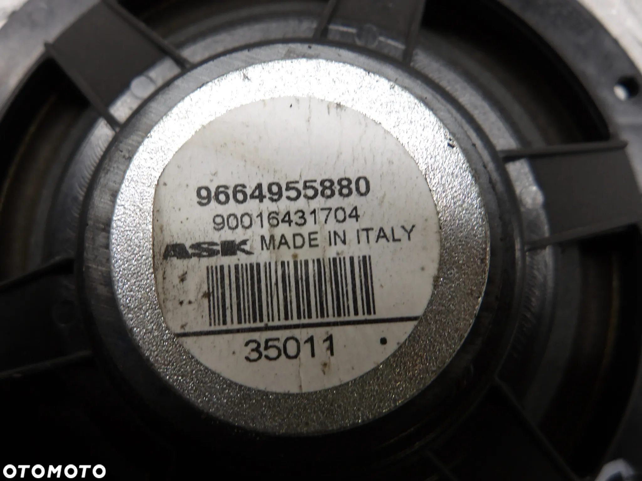 CITROEN C4 GRAND PICASSO LIFT 06-13 1.6 E-HDI GŁOŚNIK PRAWY LEWY PRZÓD TYŁ 9664955880 - 9