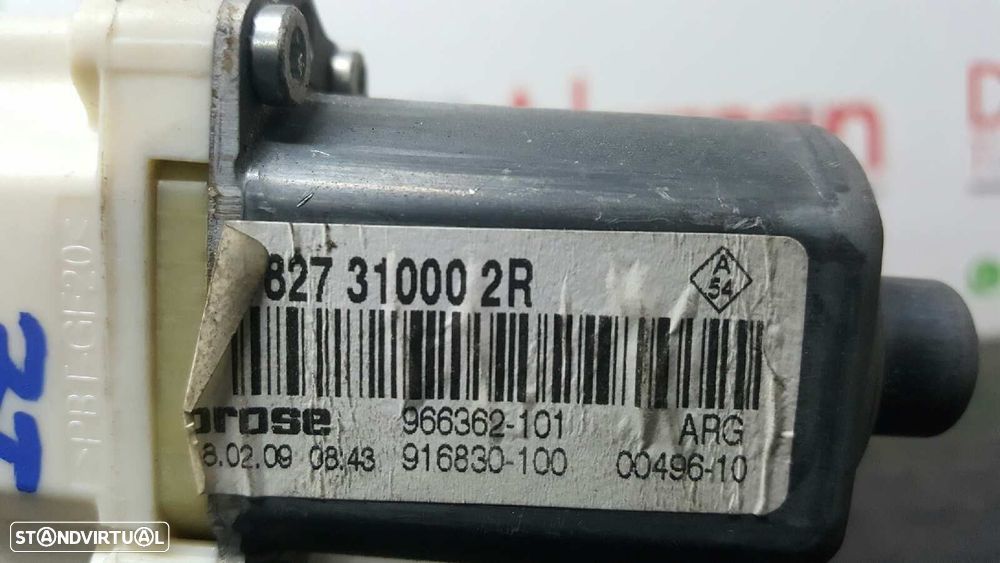 MOTOR ELEVADOR TRASEIRO ESQUERDO RENAULT MEGANE III BERLINA 5 P AUTHENTIQUE - 2