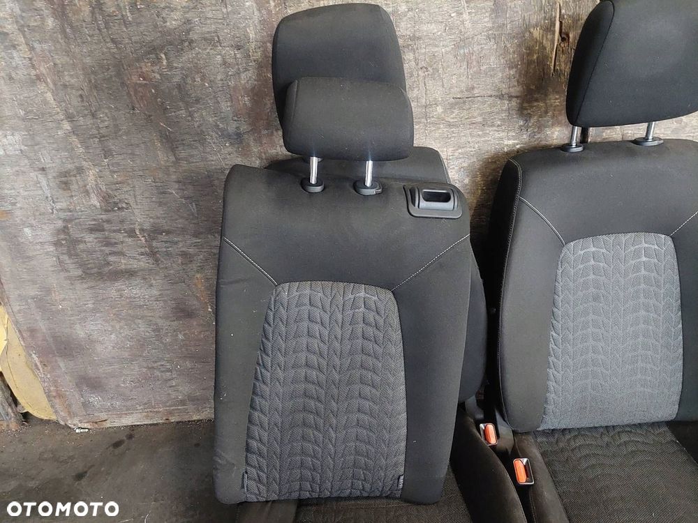 FOTELE KOMPLET LEWY PRAWY KANAPA TYŁ + BOCZKI KIA CEED I LIFT - 7