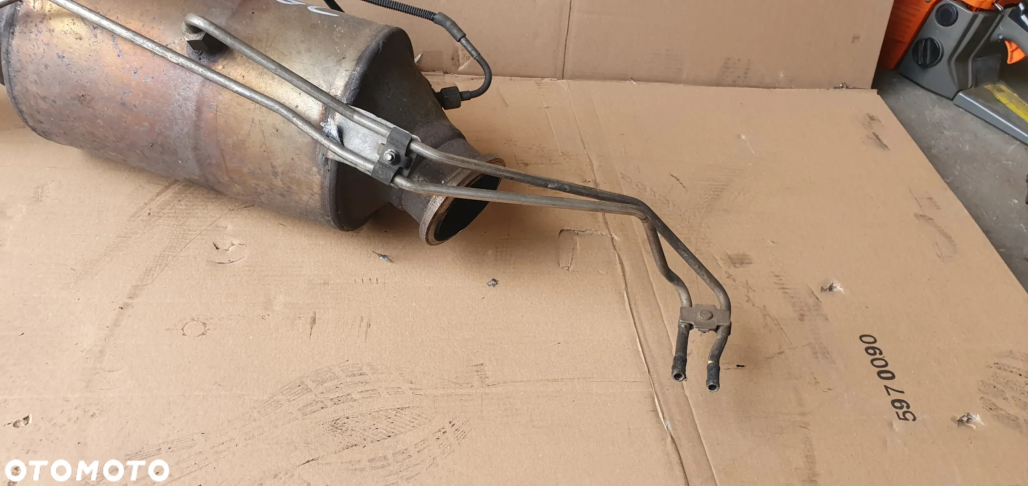 Filtr cząstek stałych DPF FAP katalizator Mercedes GL X166 W166 3.0 CDI A1664900956 KT1265 - 5