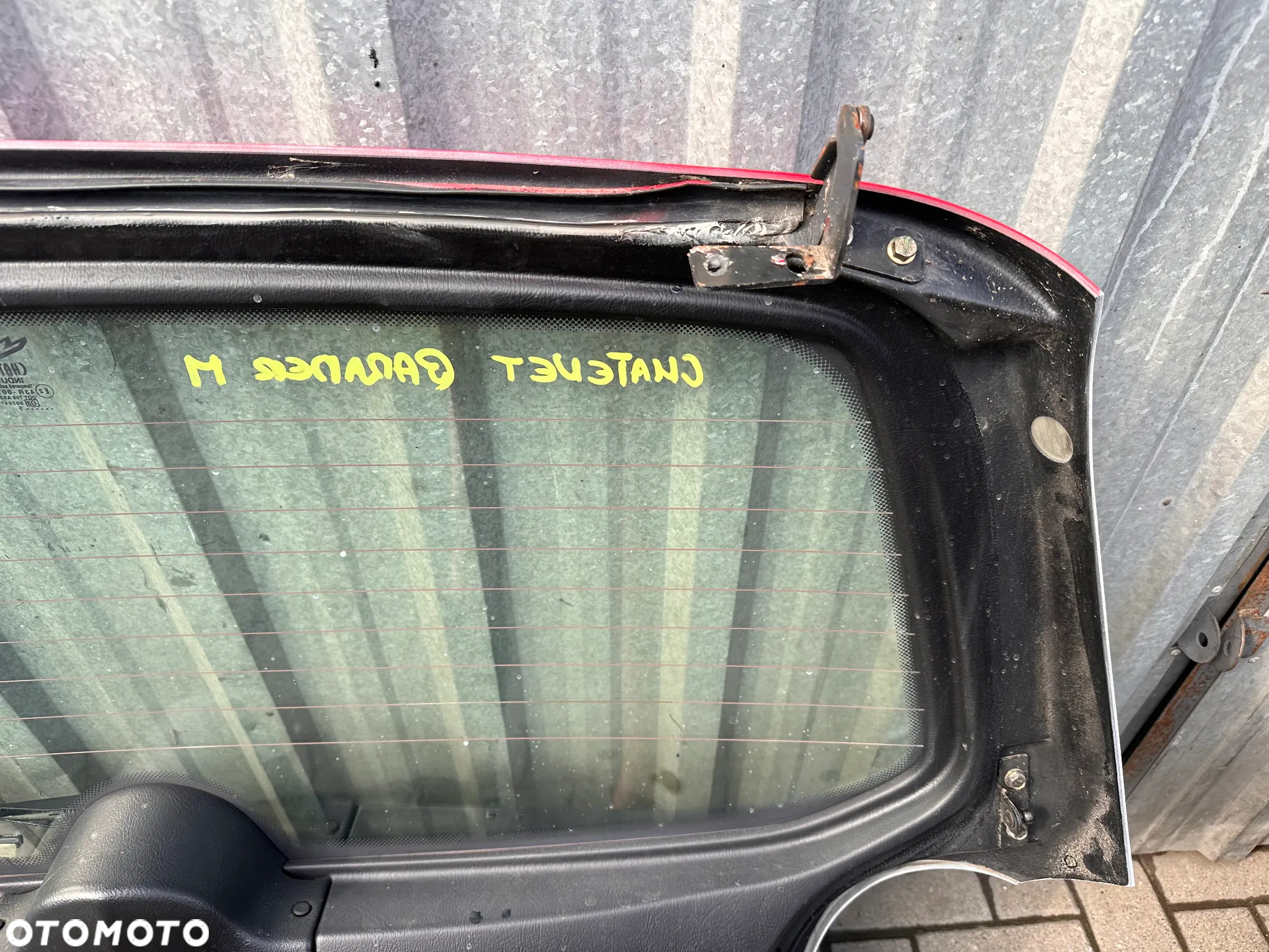 Klapa tył kpl  Chatenet Baroder Barooder - 8