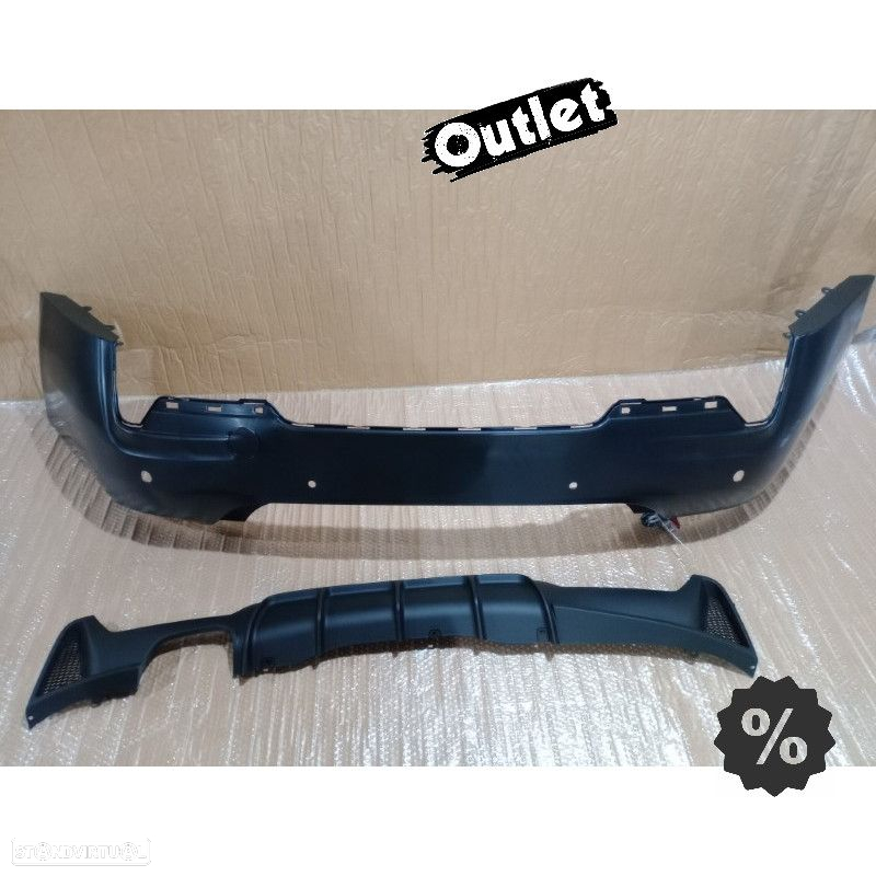 C010008C2 PÁRA-CHOQUES TRASEIRO BMW F32 F33 2013- LOOK M PDC - 6
